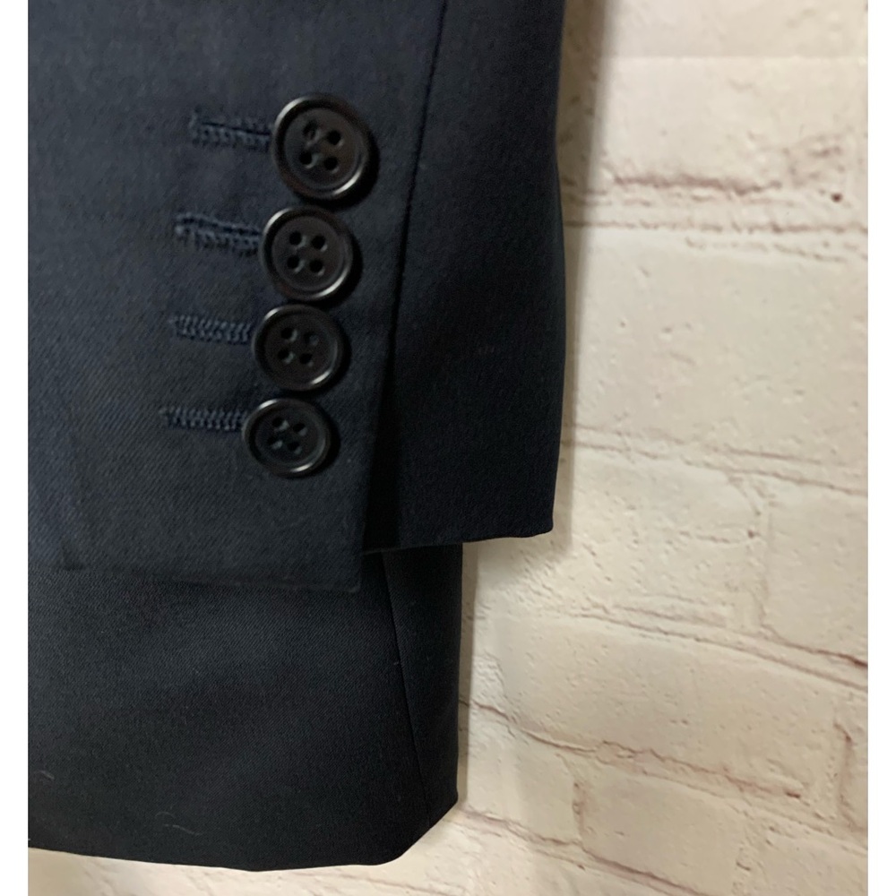 Canali Navy Wool Mitchells Westport Sport Coat Italy Size 48 R - Picture 2 of 10